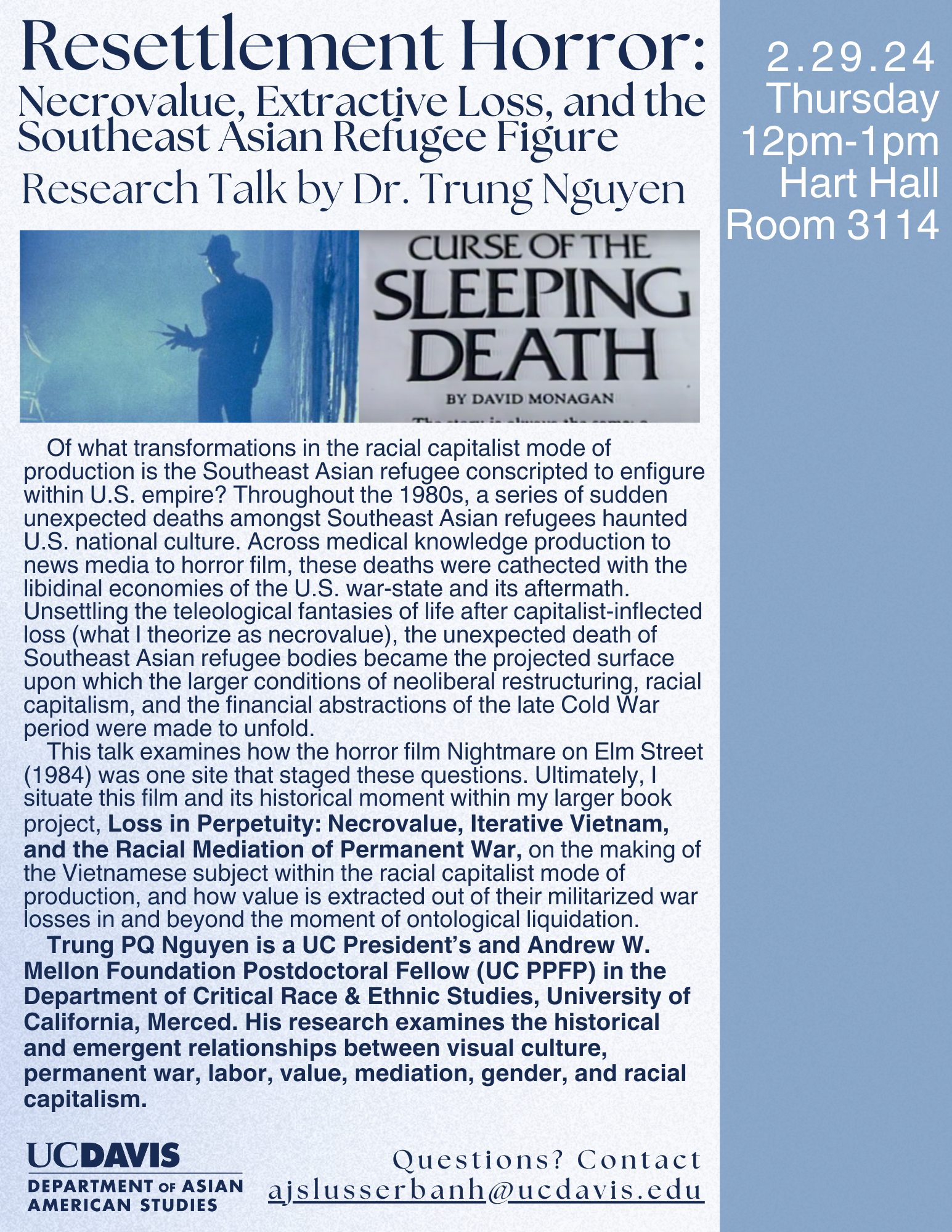 Trung Nguyen Talk Flyer 2/29