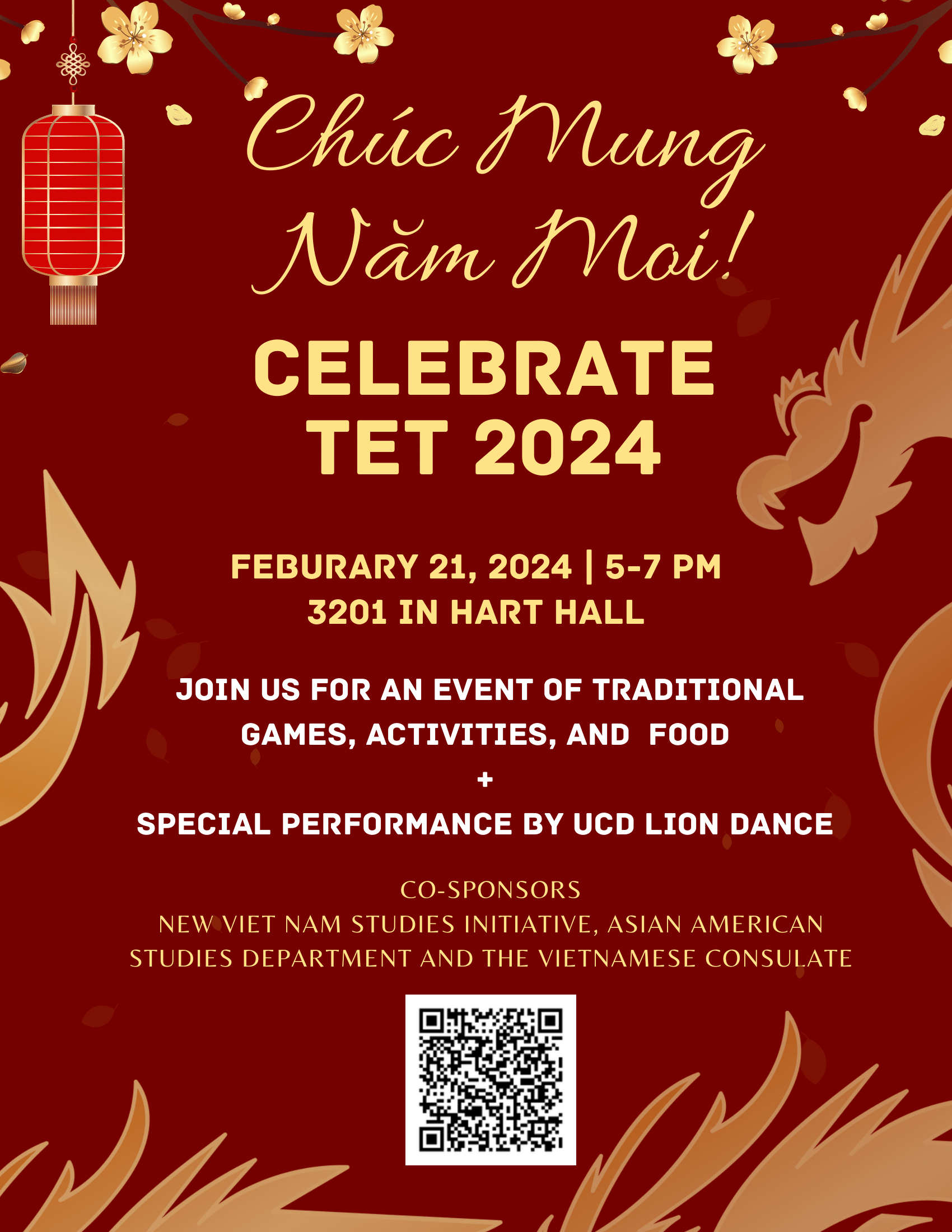Celebrate Tet 2024 Event flyer