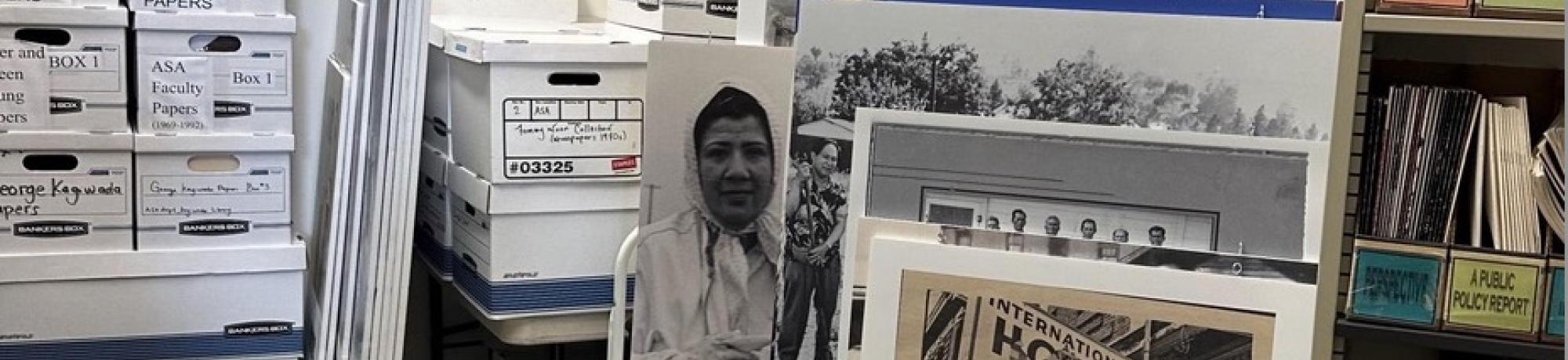 Salinas Archive Room filled with ASA archival material